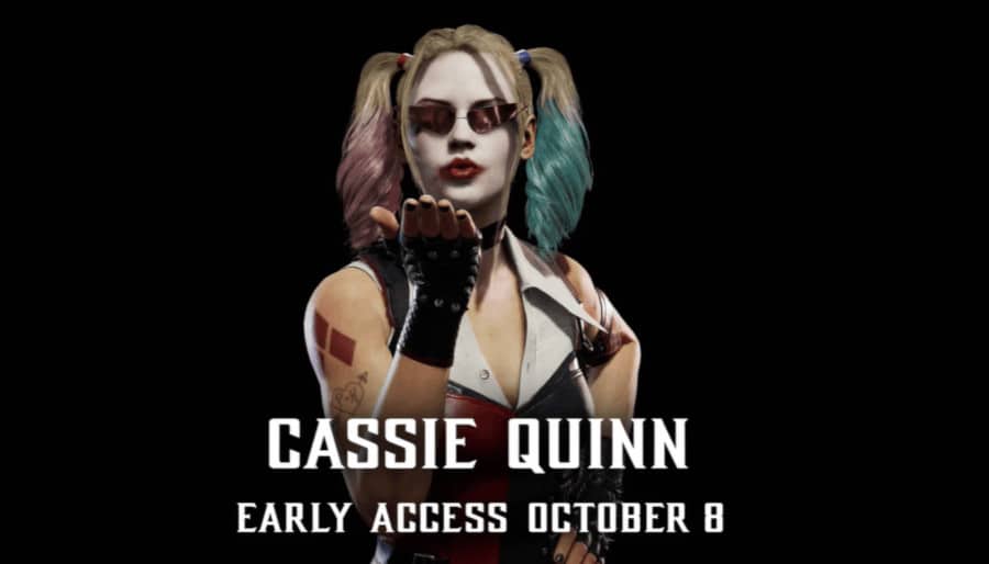 Mortal Kombat 11 | Cassie Cage terá traje de Arlequina