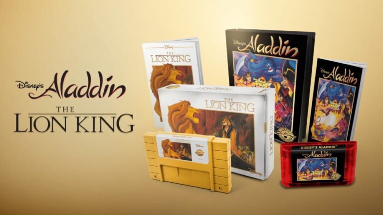 Aladdin e Rei Leão da era 16-Bits serão lançados em Edições Especiais