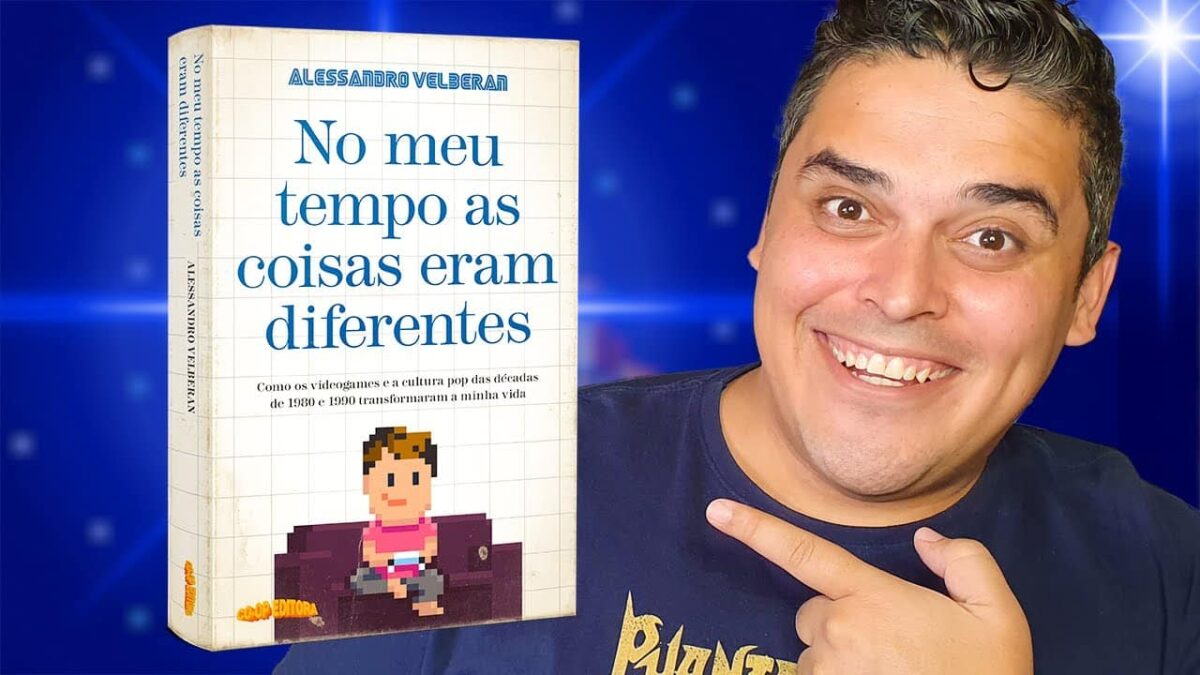Velberan lança livro sobre games e cultura pop das antigas Velberan lança livro sobre games e cultura pop das antigas