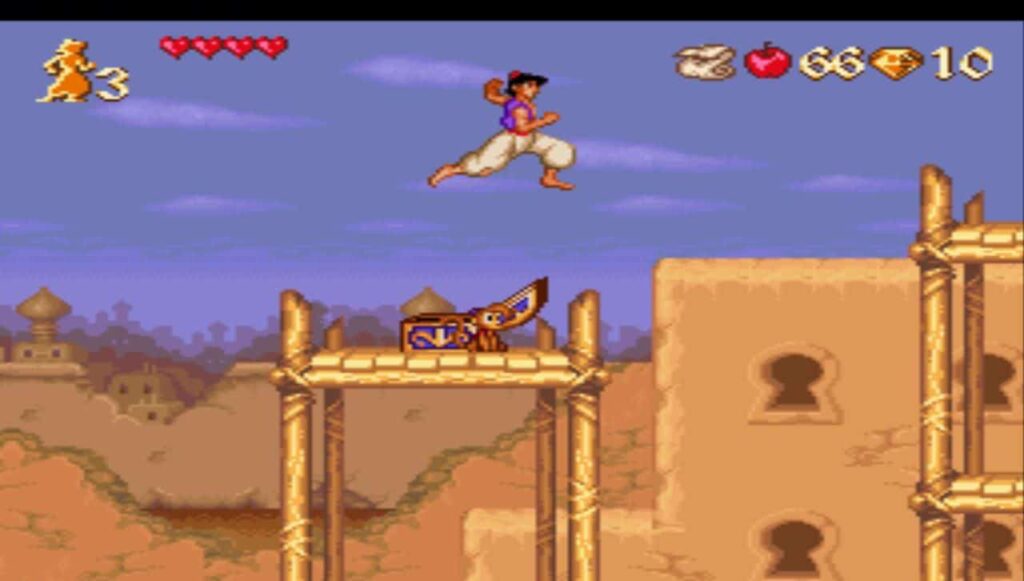 Aladdin | Passwords, Cheats e Dicas para o jogo do SNES Aladdin SNES
