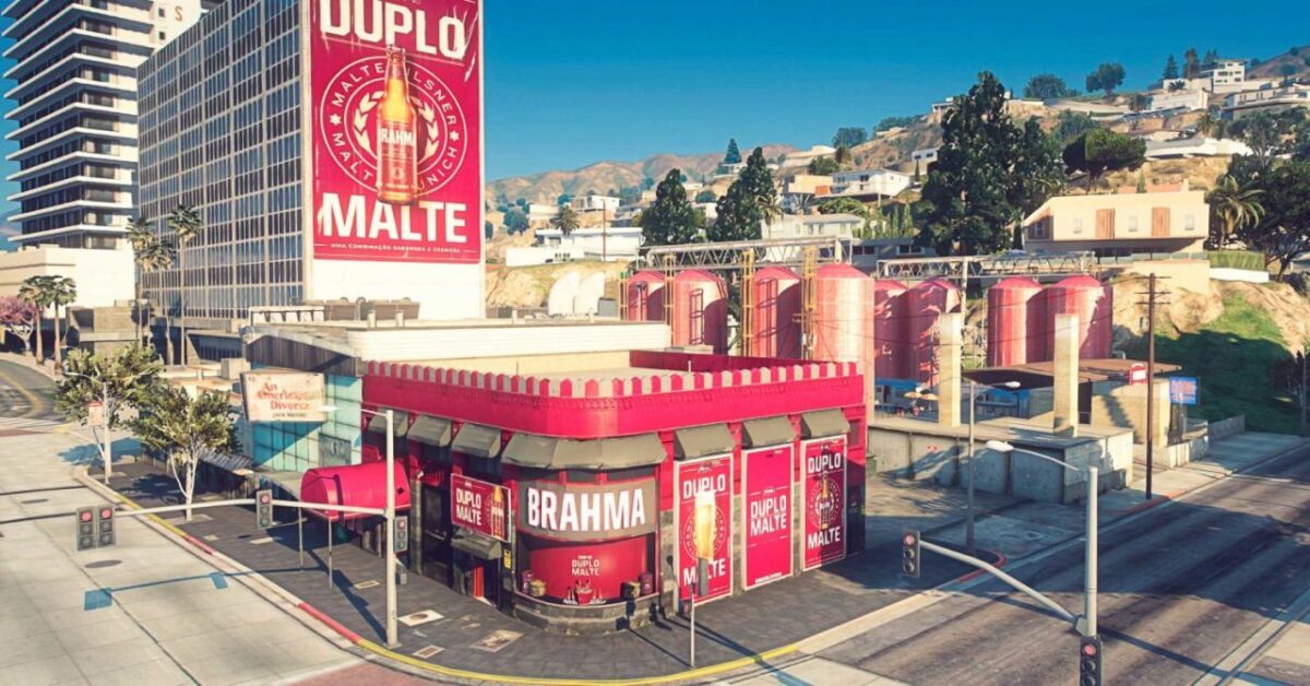 GTA V RP recebe bar da Brahma e estátua de Zeca Pagodinho GTA V RP recebe bar da Brahma e estátua de Zeca Pagodinho