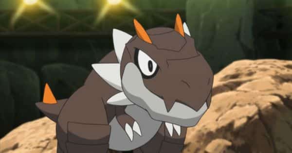 Tyrunt, um poderoso pokémon do tipo Rock/Dragon