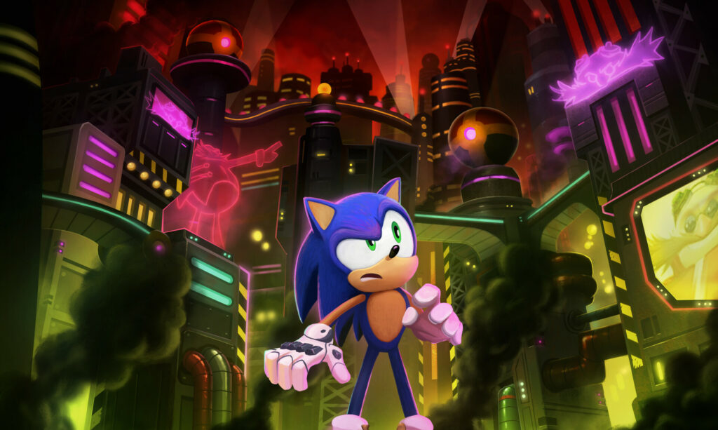 Artista divulga primeiras imagens da série Sonic Prime Artista divulga primeiras imagens da série Sonic Prime