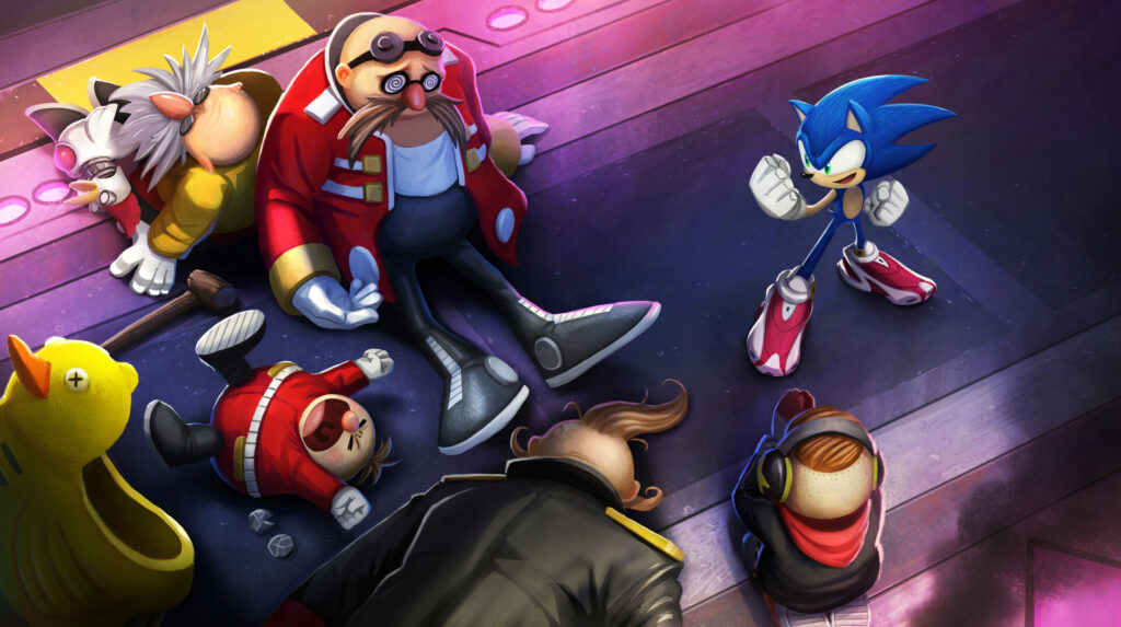 Artista divulga primeiras imagens da série Sonic Prime Artista divulga primeiras imagens da série Sonic Prime