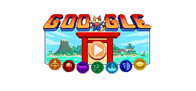 Google lança um RPG como Doodle em homenagem as Olimpíadas Google lança um RPG como Doodle em homenagem as Olimpíadas