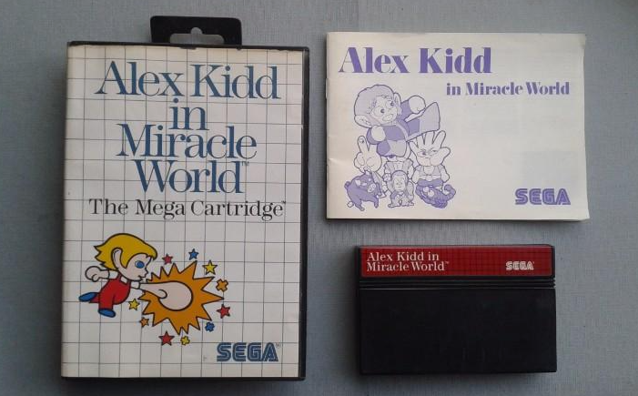 Alex Kidd in Miracle World original, 1986
