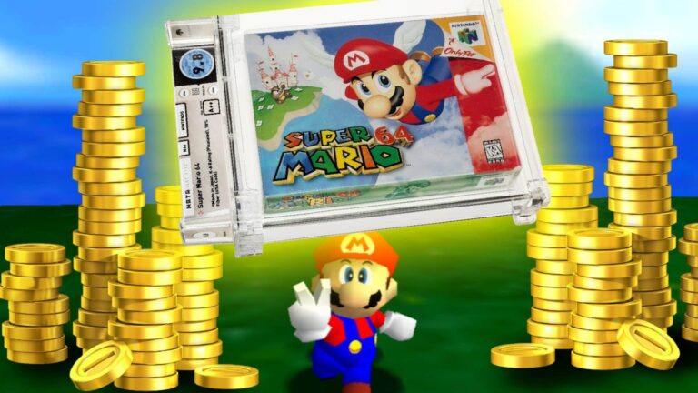 Super Mario 64 é vendido por mais de 8 milhões de reais