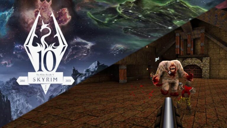 Skyrim Anniversary Edition e Quake Remaster são destaques no 1º dia da Quakecon 2021