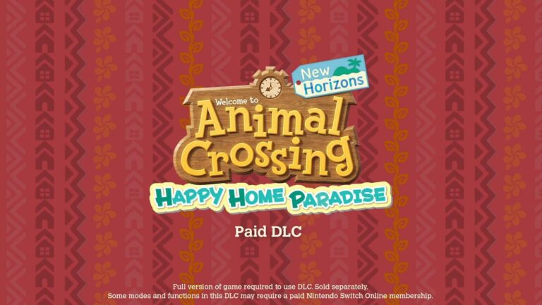 Nova DLC de Animal Crossing: New Horizons divulgada hoje