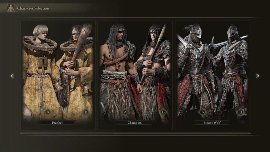 Elden Ring terá cinco classes jogáveis de personagem Elden Ring terá cinco classes jogáveis de personagem