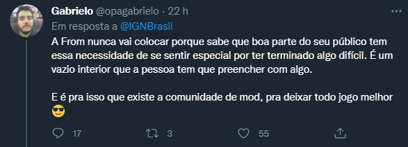 Elden Ring: usuários debatem sobre dificuldade de jogos soulslike (outra vez) Elden Ring: usuários debatem sobre dificuldade de jogos soulslike (outra vez)