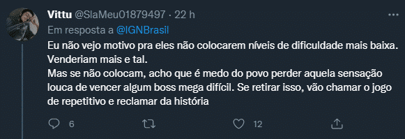 Elden Ring: usuários debatem sobre dificuldade de jogos soulslike (outra vez) Elden Ring: usuários debatem sobre dificuldade de jogos soulslike (outra vez)