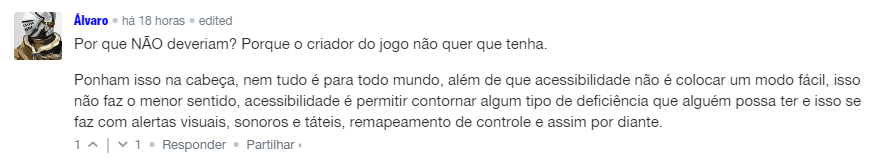 Elden Ring: usuários debatem sobre dificuldade de jogos soulslike (outra vez) Elden Ring: usuários debatem sobre dificuldade de jogos soulslike (outra vez)