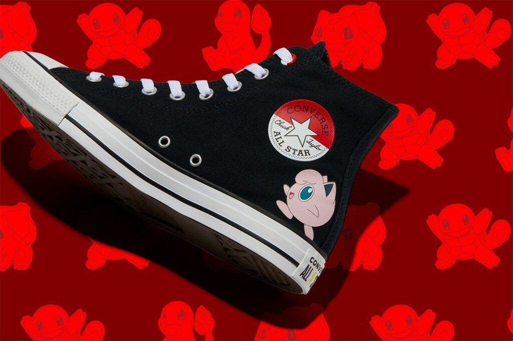 Converse lançará tênis comemorativos aos 25 anos de Pokémon Converse lançará tênis comemorativos aos 25 anos de Pokémon