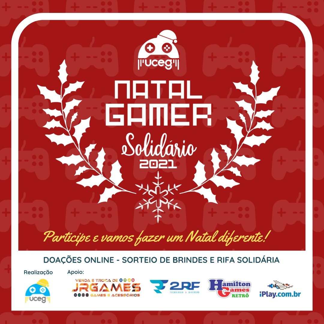 Clube do Vídeo Game apoia “Natal Gamer Solidário”