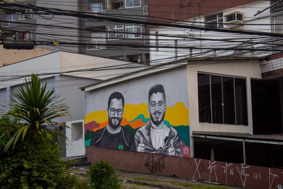 CS:GO: Artista faz homenagem a FalleN e Kscerato em muro de Florianópolis CS:GO: Artista faz homenagem a FalleN e Kscerato em muro de Florianópolis