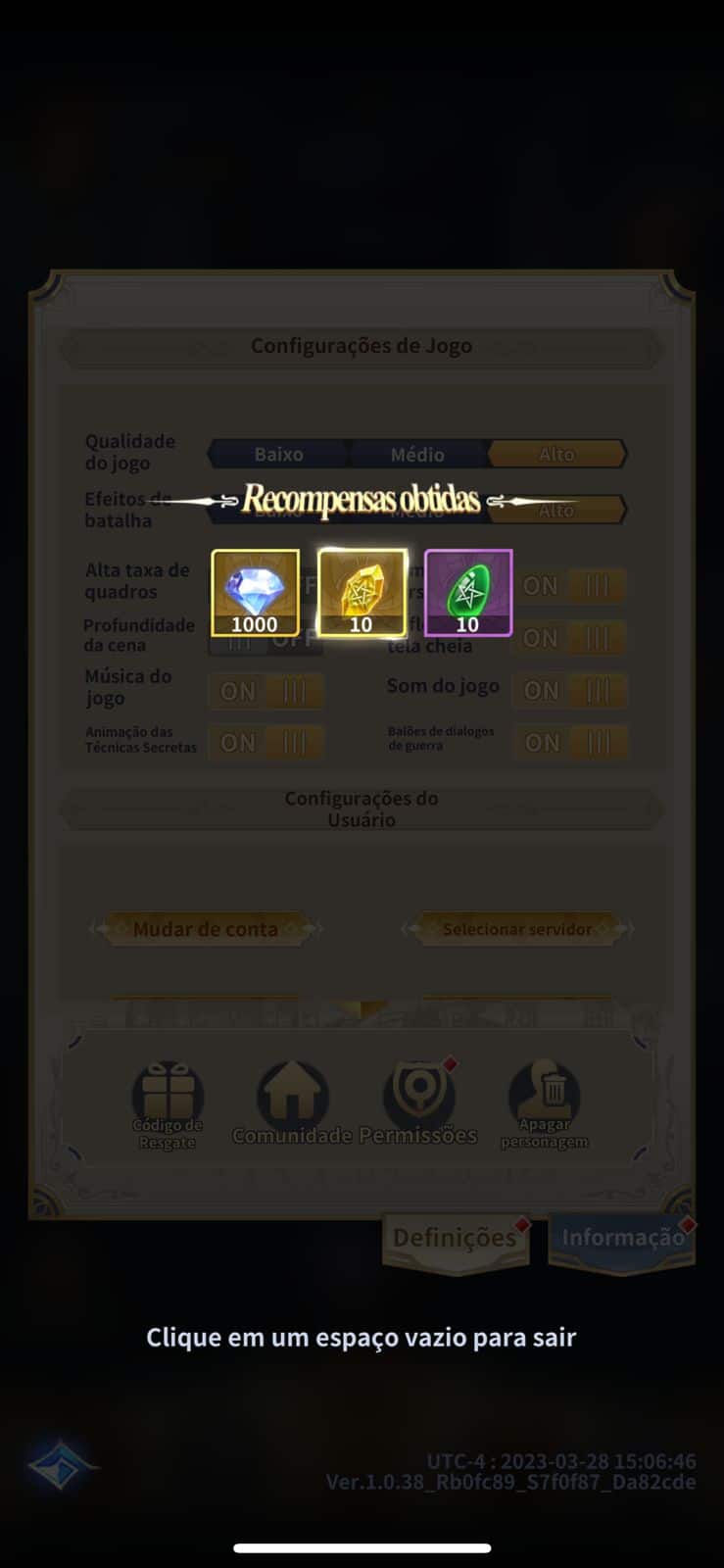 Saint Seiya Legends of Justice: códigos atualizados Como resgatar códigos em Saint Seiya Legends of Justice