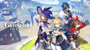 Imagem do jogo Genshin Impact lançado no dia 28 de Setembro de 2020