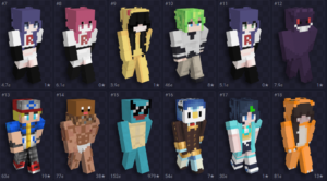 Skins para Minecraft na temática de Pokémon