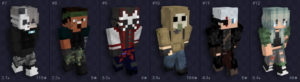 Skins para Minecraft na temática apocalíptica