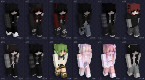 Skins para Minecraft Femininas