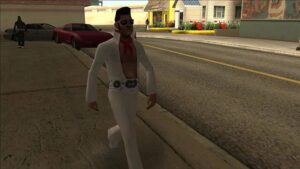 "Modo Elvis Presley" é um dos códigos para GTA San Andreas de PS2.