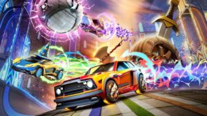 Imagem do jogo Rocket League lançado no dia 7 de julho de 2015 - 60 Melhores jogos online grátis