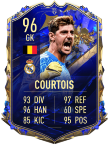FIFA 23: saiba quais são os melhores goleiros do game Courtois FIFA 23