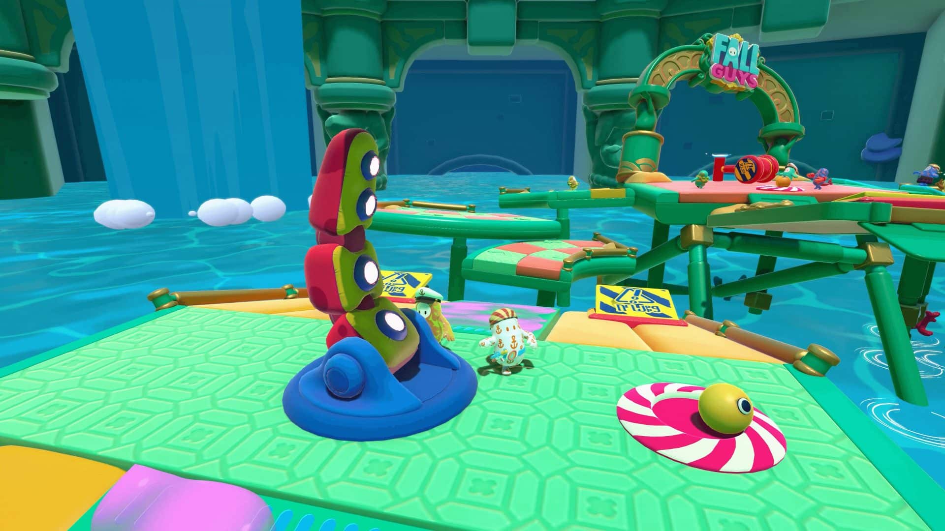 Fall Guys Segredos Naúfragados