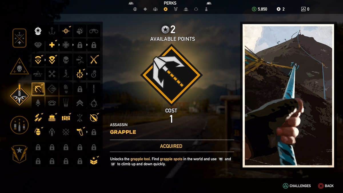 Far Cry 5: dicas que vão mudar sua experiência Far Cry 5 Skill Tree