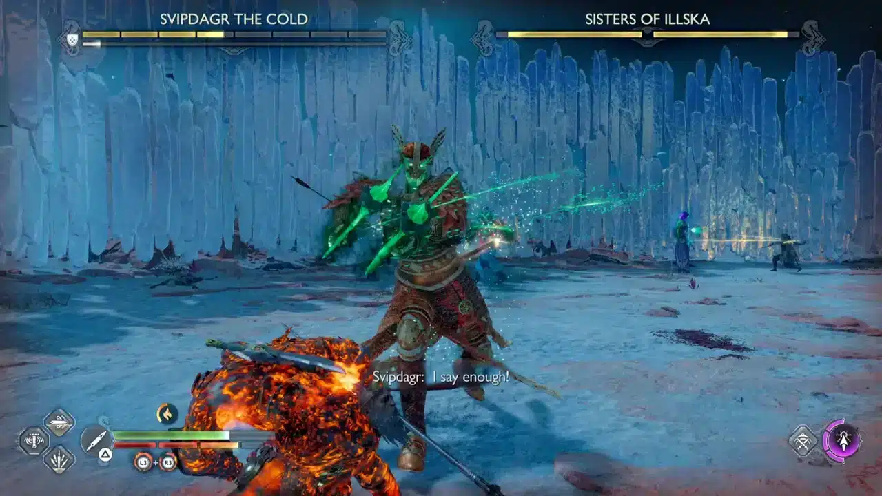 God of War Ragnarok Berserkers Luta 3