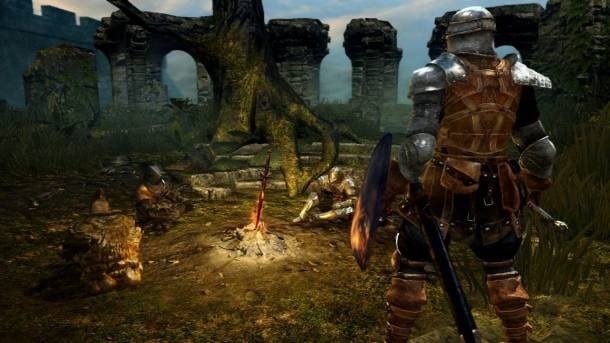 História de Dark Souls I: Personagens e início da saga