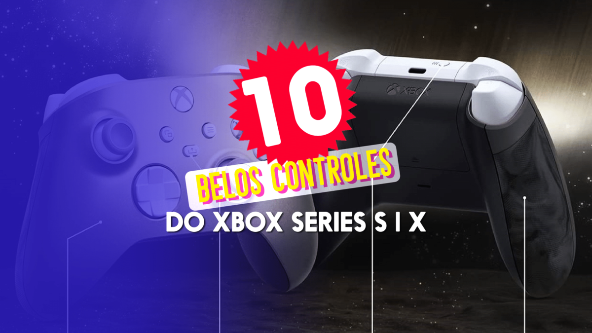 O mais bonito controle Xbox Series S | X O mais bonito controle Xbox Series S | X