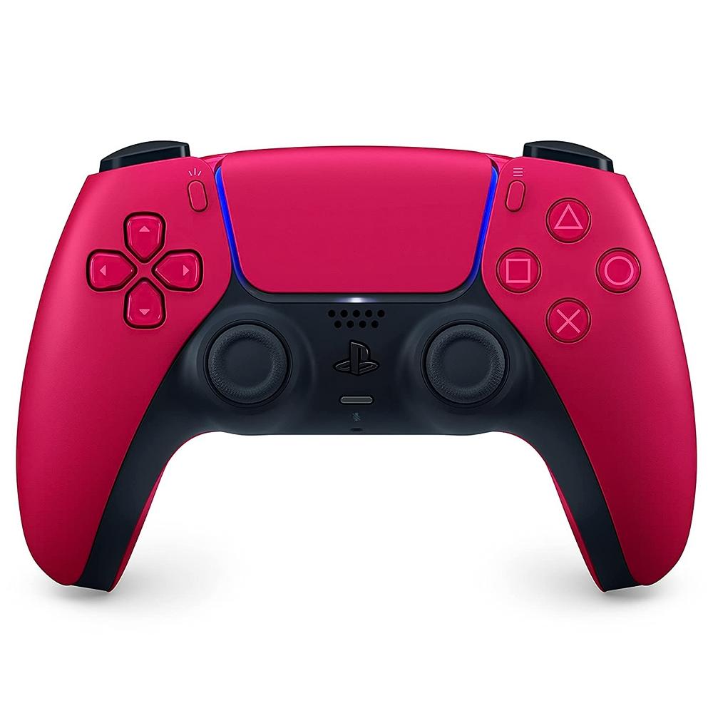 Confira os controles mais bonitos do PlayStation 5 PlayStation 5 Constrole Dual Sense Cosmic Red