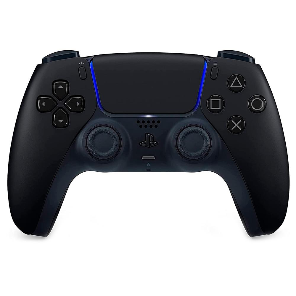 Confira os controles mais bonitos do PlayStation 5 PlayStation 5 Midnight Black DualSense Controle Preto