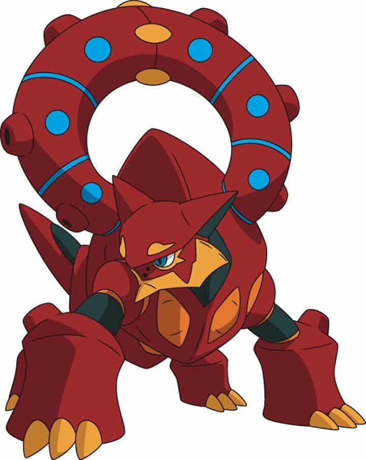 Os 10 melhores pokémons de fogo Volcanion