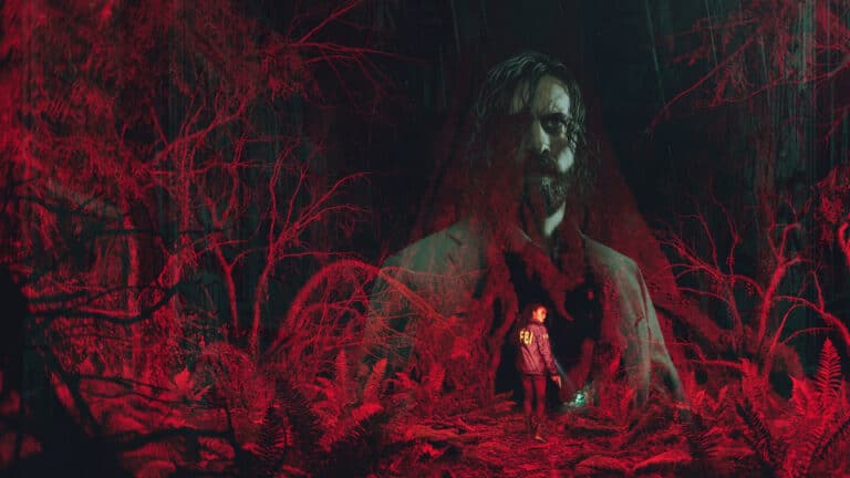 Imagem promocional de Alan Wake 2