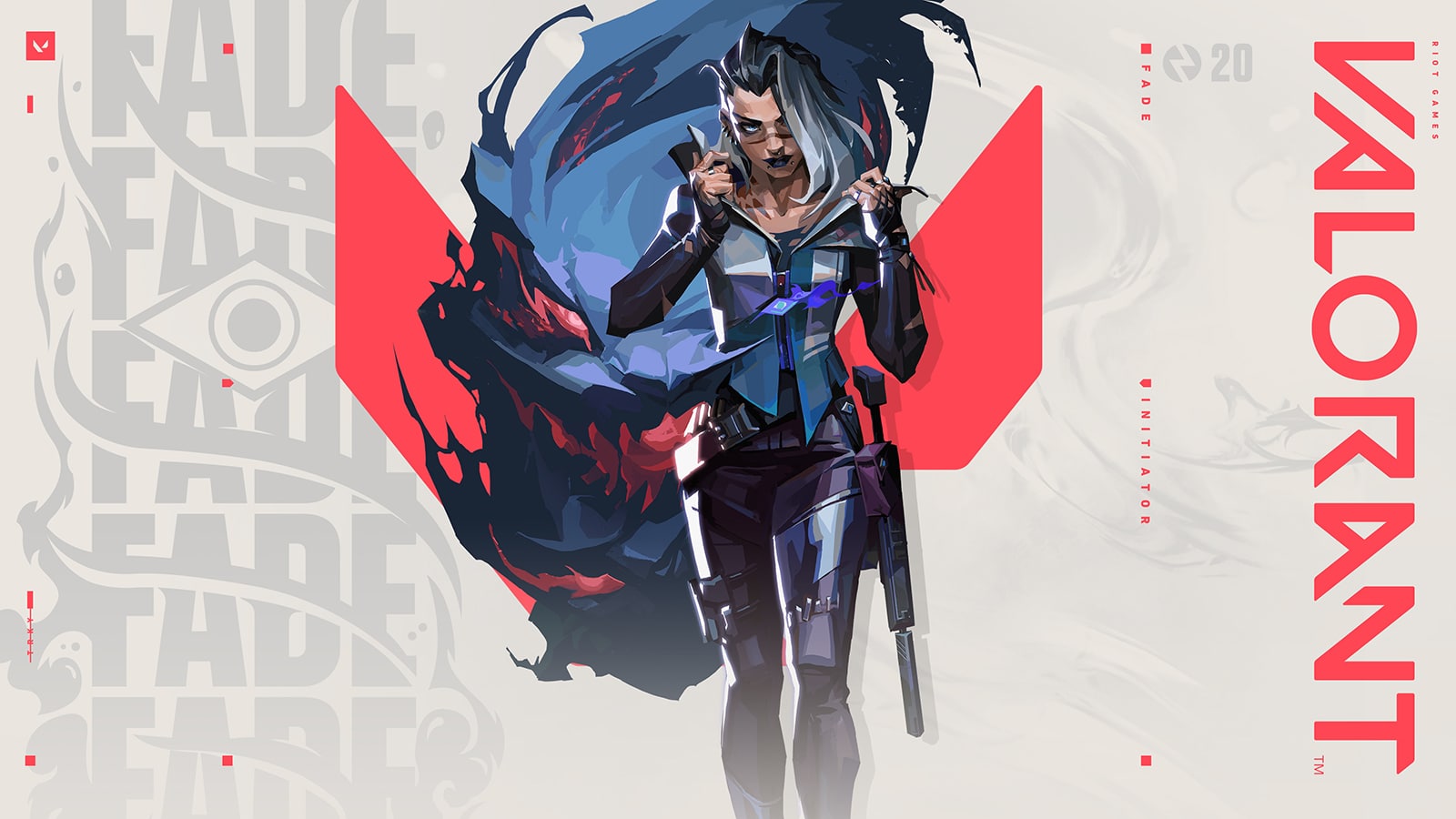 Valorant: Saiba quais são os 5 melhores agentes de 2023! Capa oficial da personagem de Valorant, a Fade. (Divulgação / Riot Games)