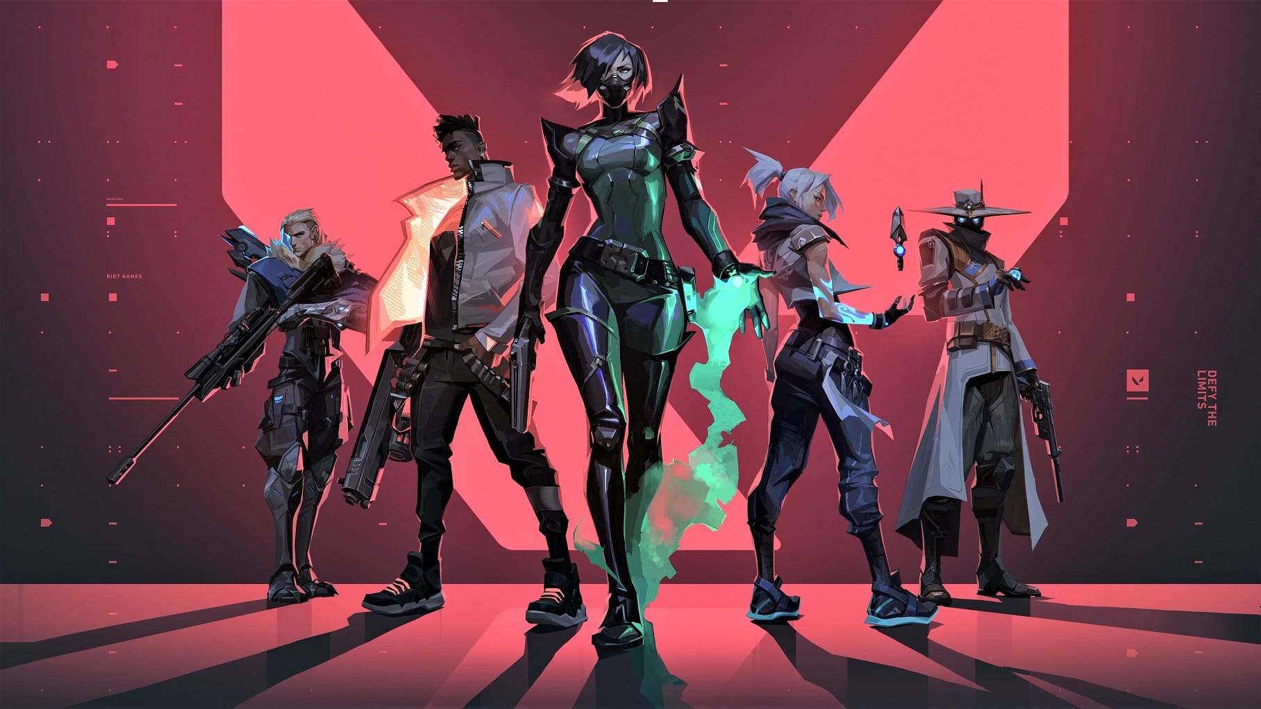 Valorant: Saiba quais são os 5 melhores agentes de 2023! Imagem oficial do game Valorant e alguns de seus personagens. (Divulgação / Riot Games)