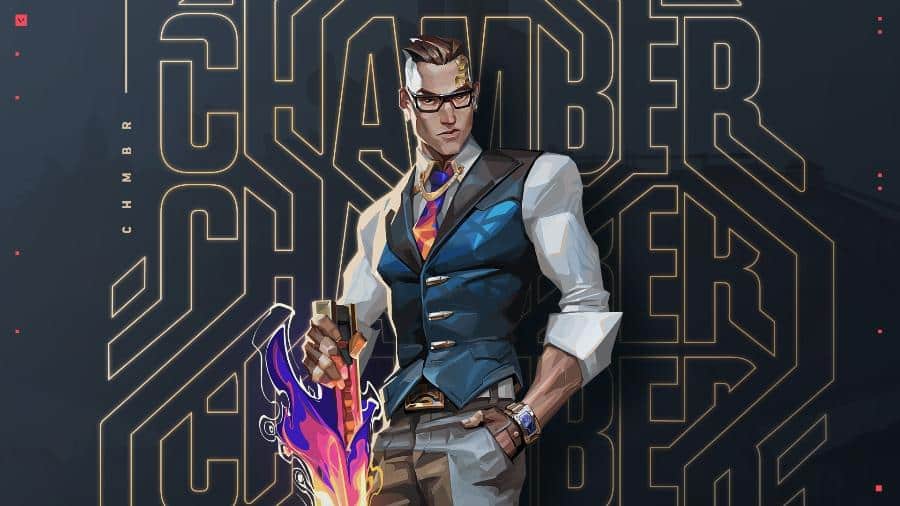 Valorant: Saiba quais são os 5 melhores agentes de 2023! Imagem oficial do personagem Chamber de Valorant. (Divulgação / Riot Games)
