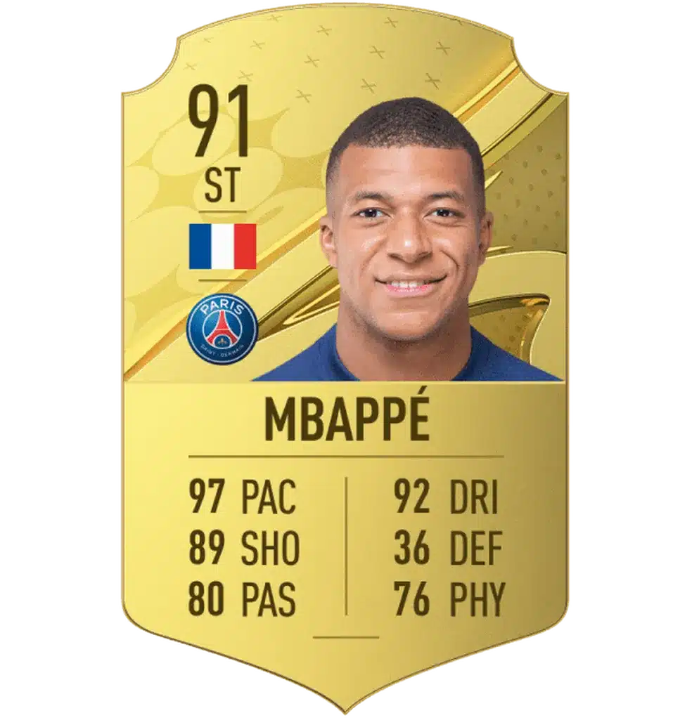 FIFA 22 Mbappé