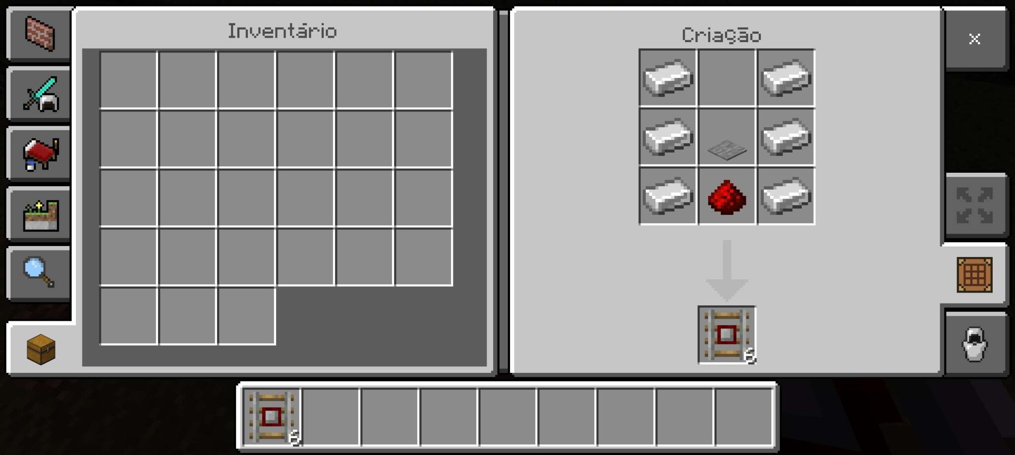 Como fazer trilho no Minecraft: Elétrico, detector e ativador!