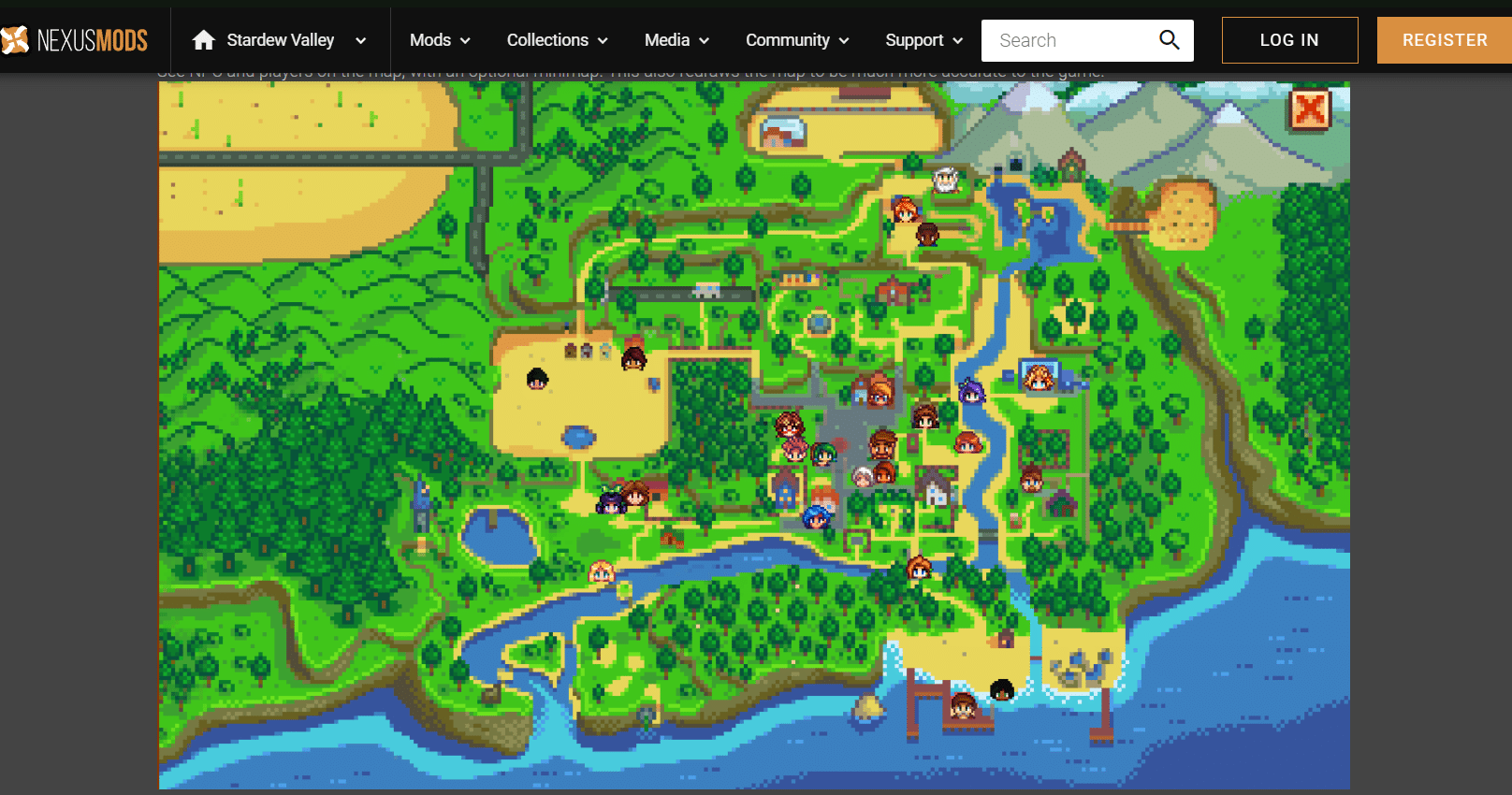 Foto temática sobre: Stardew Valley Mods. (Divulgação / Internet)