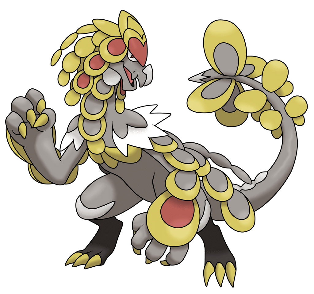 Imagem do Pokémon tipo Lutador mais fortes, Kommo-o. (Divulgação / Internet)