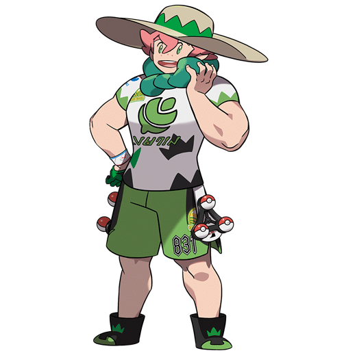 Pokemon tipo Planta: Conheça todos! Imagem do personagem Milo, treinador de Pokemon tipo Planta. (Divulgação / Internet)