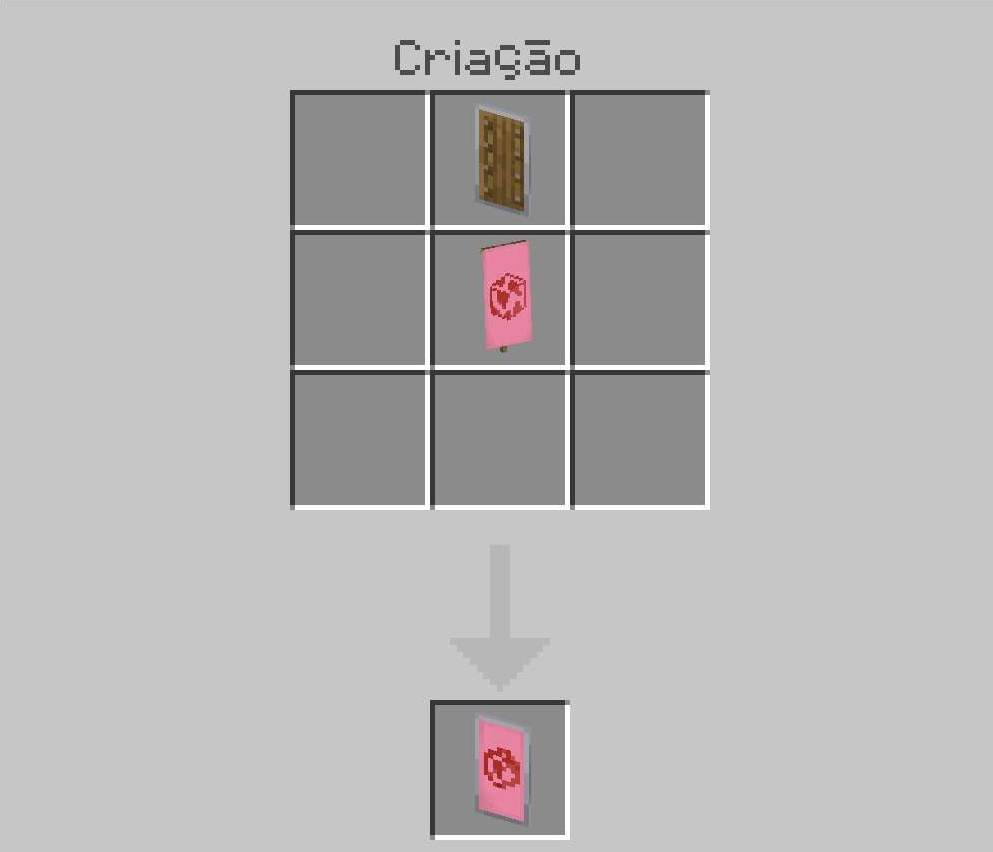 Como fazer bandeira no Minecraft Como fazer bandeira no Minecraft