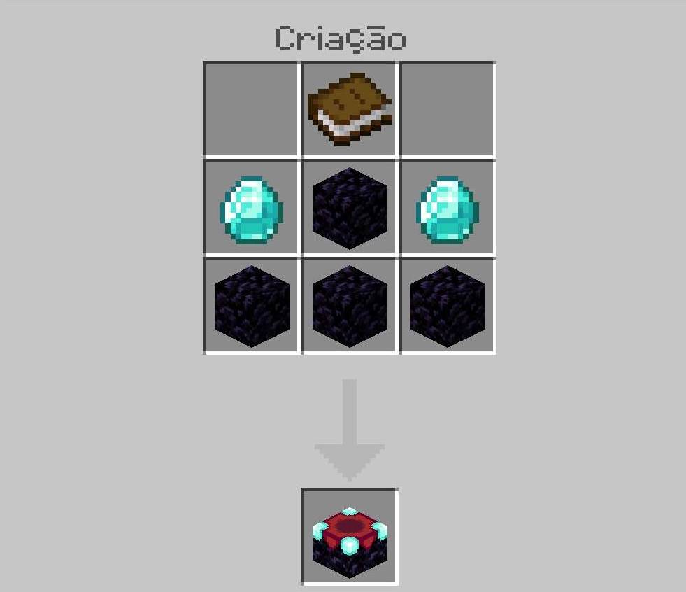 Como fazer obsidian no Minecraft Imagem sobre como fazer Mesa de Encantamento no Minecraft. (Divulgação / Internet)