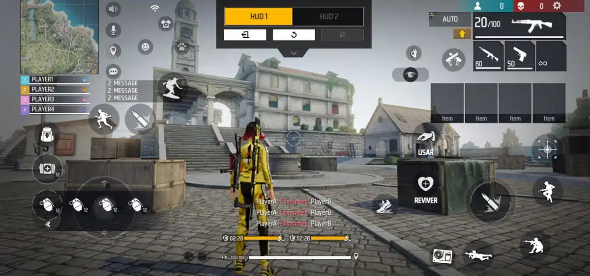 Melhor HUD do Free Fire para garantir alta taxa de KD Foto tema: Melhor HUD do Free Fire para garantir alta taxa de KD. (Divulgação / Internet)