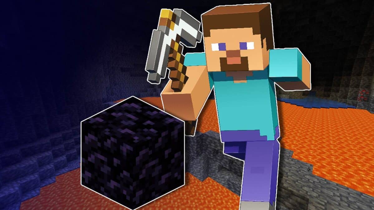 Como fazer obsidian no Minecraft Como fazer obsidian no Minecraft