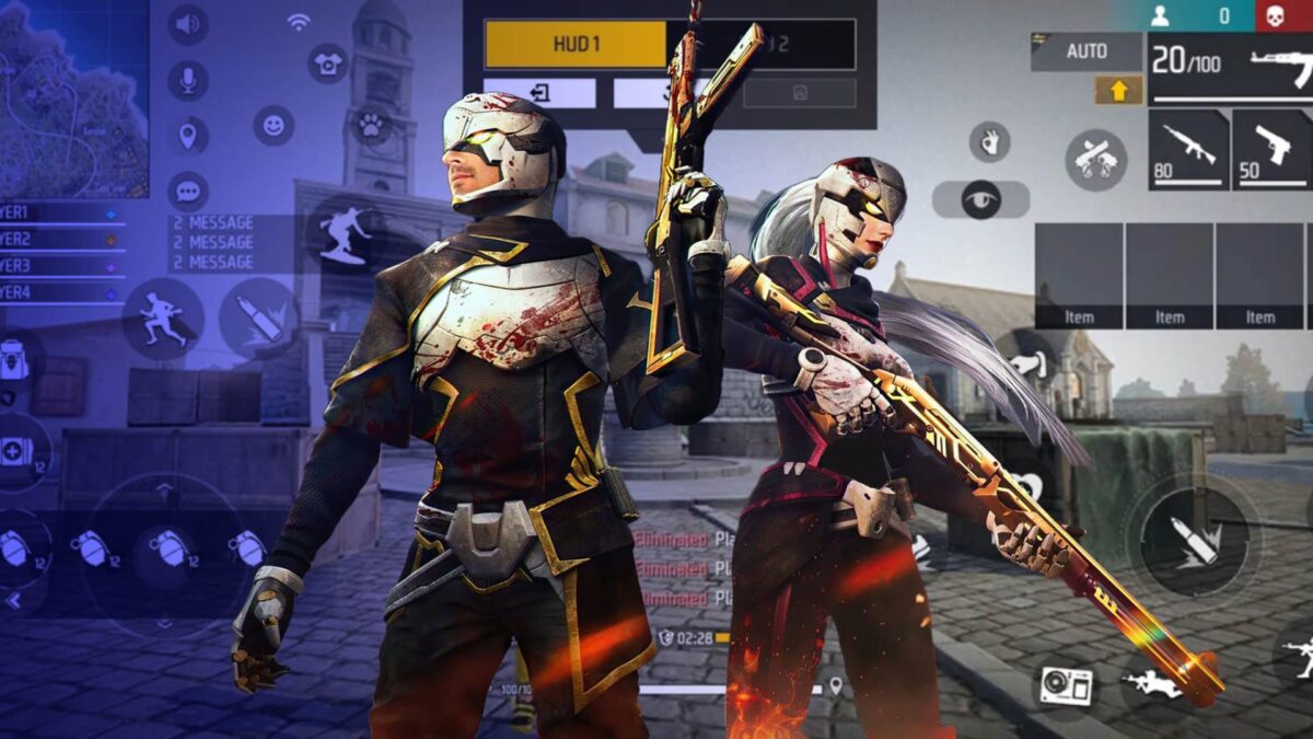 Melhor HUD do Free Fire para garantir alta taxa de KD Melhor HUD do Free Fire para garantir alta taxa de KD